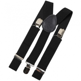 Baby / Toddler Black Y-Back Adjustable Braces